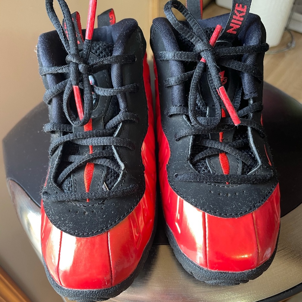 Nike Foams Blood Orange in Color Toddler 9c